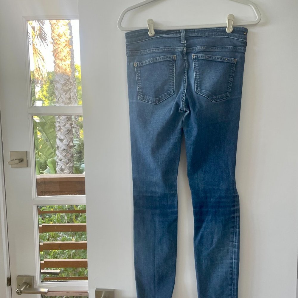 Pilcro and the Letterpress, Anthropologie Stretch Skinny Jeans, Size 28 - Picture 2 of 3